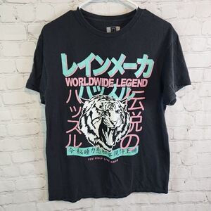 Men's Hustle "YOLO" shirt, size Medium